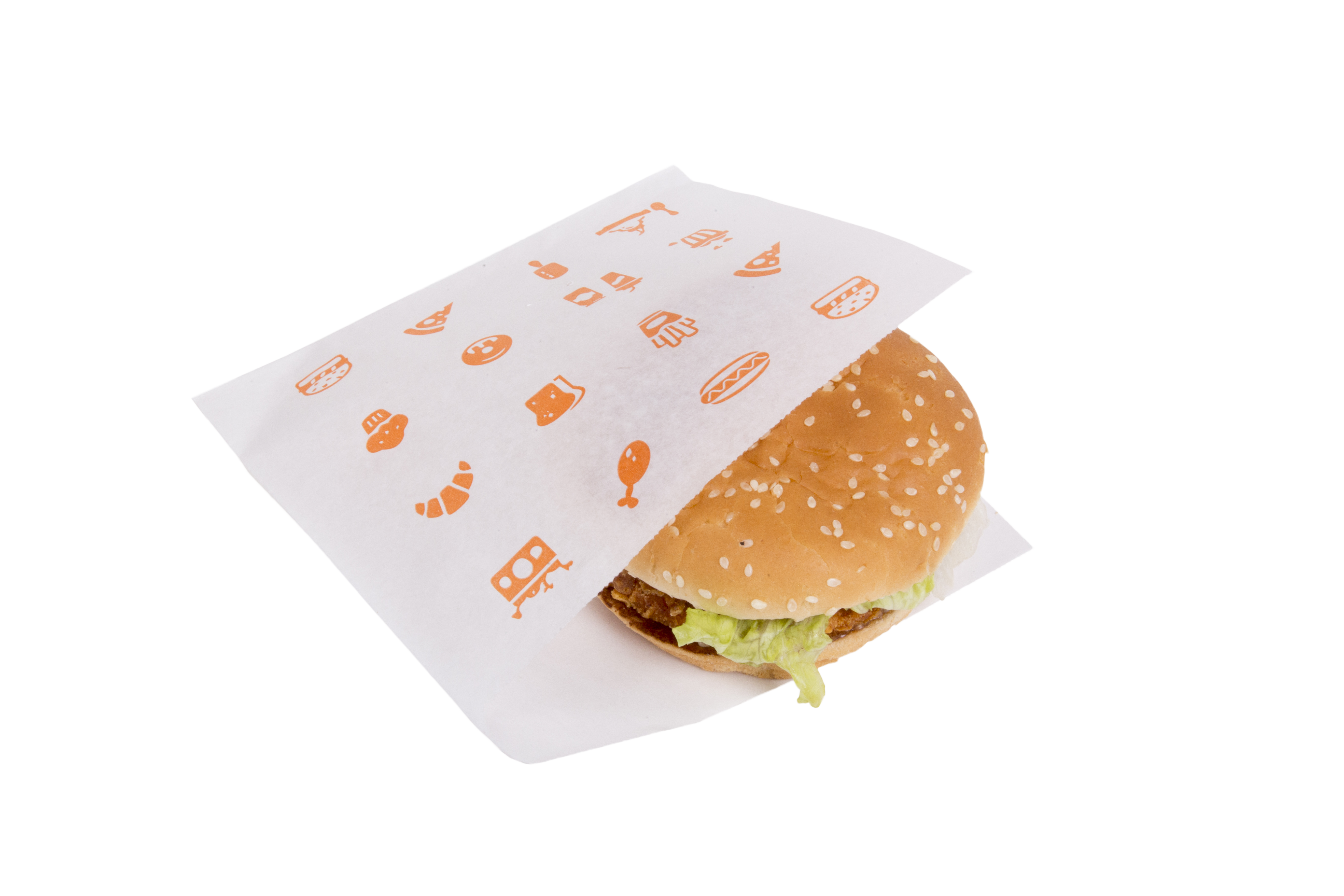 ▷ Papel Antigrasa Fast Food de uso Alimentario【Comprar】