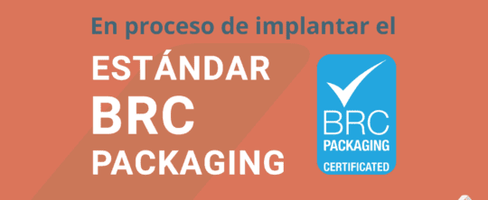 IMSanchis en proceso de implantar el estándar certificado BRC Packaging