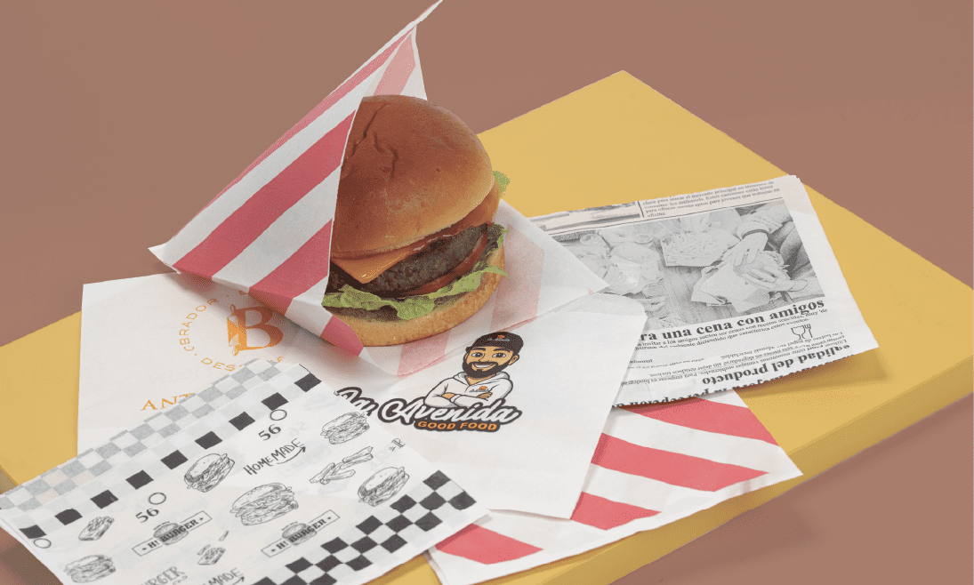 Papeles para envolver en el sector gastronómico